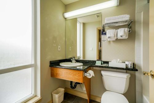 Ένα μπάνιο στο Best Western Peace Arch Inn