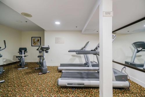 Γυμναστήριο ή/και όργανα γυμναστικής στο Best Western Peace Arch Inn