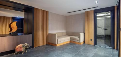 Radisson Hotel Izmir Aliagaにあるシーティングエリア