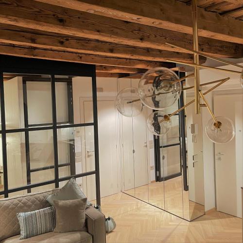 Posezení v ubytování ELEGANCE ROOM - Aparta & Suite - Automatized Apartment