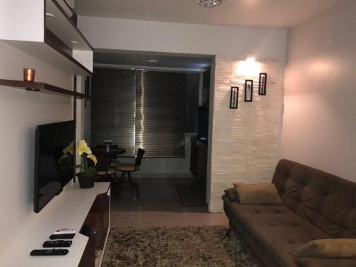 Posezení v ubytování FLAT ALTO PADRÃO