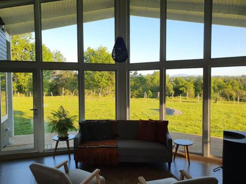 Zahrada ubytování CABAÑA NORDICA