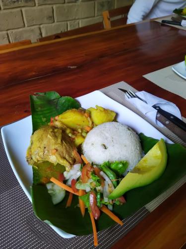 Comida en el bed and breakfast o alrededores