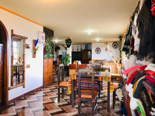 Posezení v ubytování Martita's house hostal