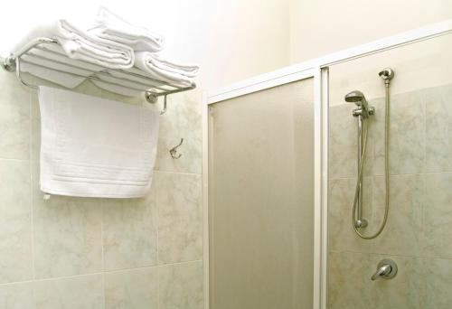 Koupelna v ubytování Hotel California