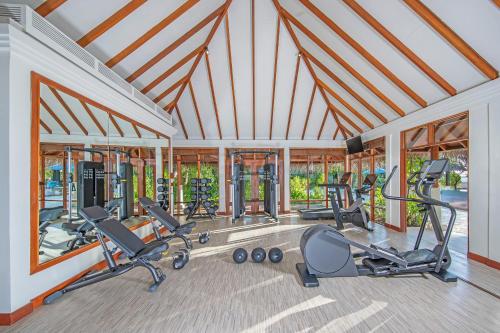 Gimnasio o equipo deportivo en Naladhu Private Island Maldives