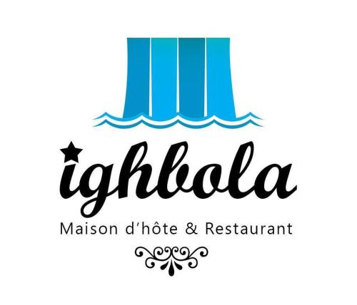 Et logo, certifikat, skilt eller en pris der bliver vist frem på Ighbola Ouzoud