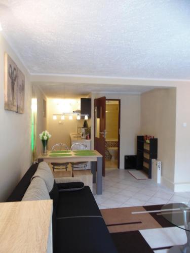 Χώρος καθιστικού στο Apartament "Cudowna Wyspa"