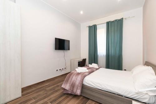 Posteľ alebo postele v izbe v ubytovaní Bright & Functional Flat Lingotto