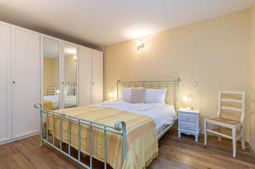 Katil atau katil-katil dalam bilik di Apartments Sbardella