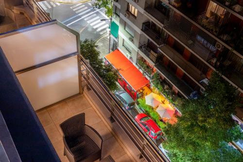 Taman di luar Up Recoleta Hotel