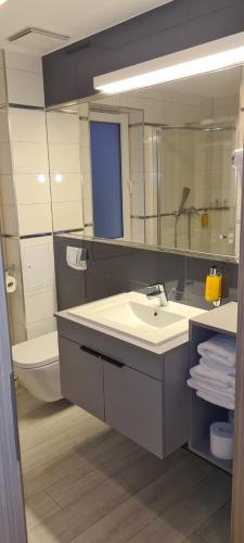 Kúpeľňa v ubytovaní Apartament Czarna Góra S6