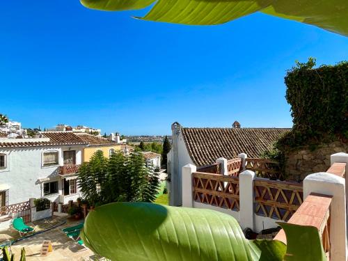 Semidetached Duplex home at Puebla Aida, Mijas Golf with pool, golf and sea views