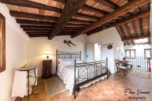 Кровать или кровати в номере A Casa di Titta
