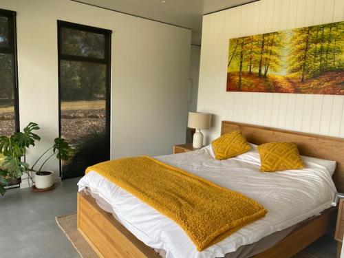 Krevet ili kreveti u jedinici u objektu Seaview - spa and ocean views in luxury