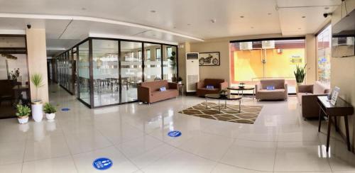 Posezení v ubytování Hotel 801