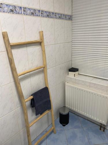 A bathroom at Gästehaus Melitta