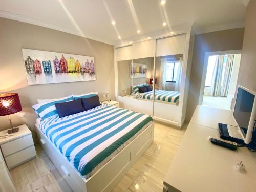 Ένα ή περισσότερα κρεβάτια σε δωμάτιο στο Riviera Park Bungalow (RPB), 2 Bedrooms, 1 Bathroom, Ground Floor