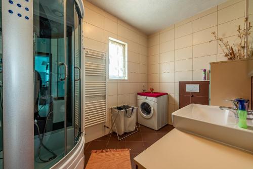 Kúpeľňa v ubytovaní Apartments Roje