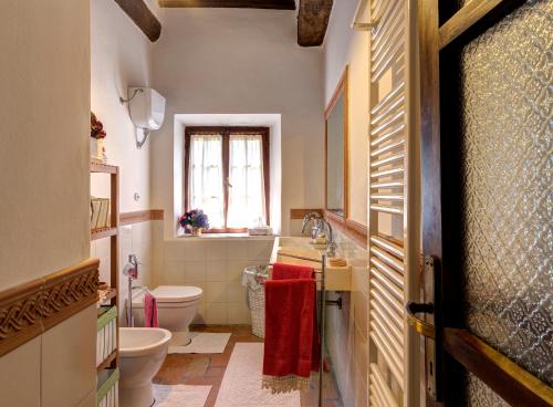 Koupelna v ubytování Casa di Nonna Nuccia