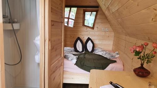 Koupelna v ubytování les Refuges du Chalet
