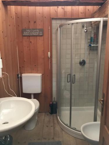 Koupelna v ubytování Cherz Romantic House