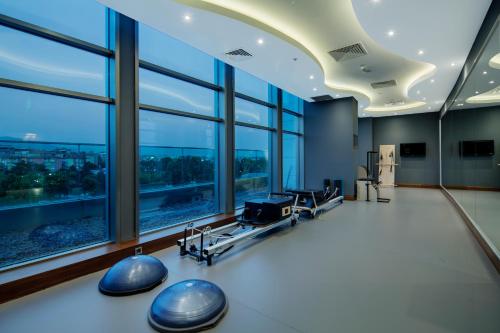 Γυμναστήριο ή/και όργανα γυμναστικής στο Movenpick Hotel Malatya