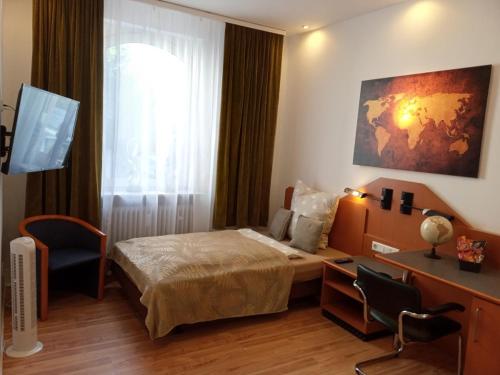 Postel nebo postele na pokoji v ubytování Star Apartments