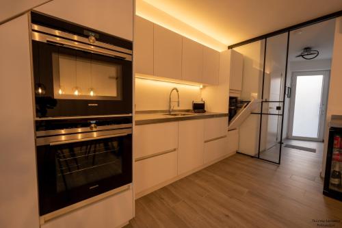 Dapur atau dapur kecil di Vakantiewoning Xalot