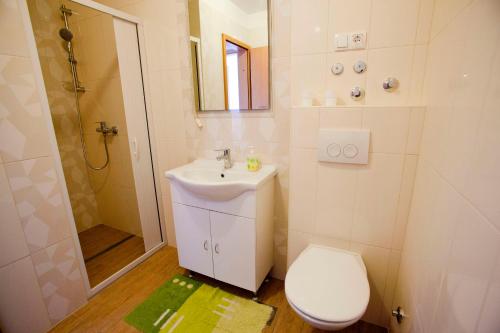 Ένα μπάνιο στο Apartments Marija