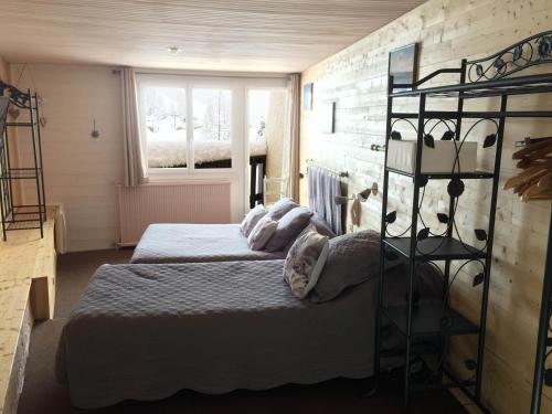 Cama o camas de una habitación en Le Sestriere