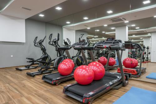 Blue Elephant Boutique Hotel & Spa - Adults Onlyにあるフィットネスセンターまたはフィットネス設備