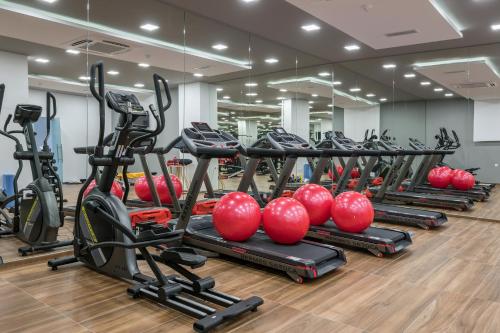 Blue Elephant Boutique Hotel & Spa - Adults Onlyにあるフィットネスセンターまたはフィットネス設備