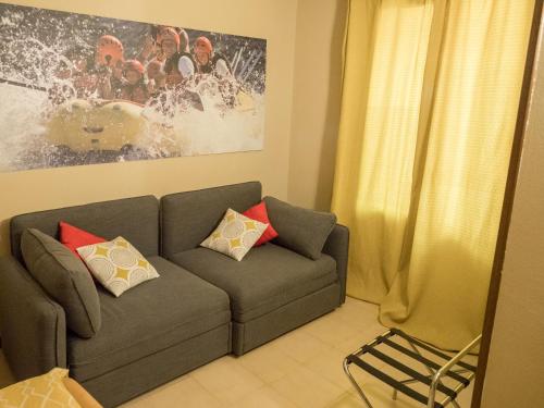 Zona de estar de Rafting Hotel Ai Cavallini