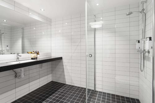 Scandic Sunnfjord Hotel & Spa tesisinde bir banyo