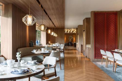 Coin salon dans l'établissement Edsa Shangri-La, Manila