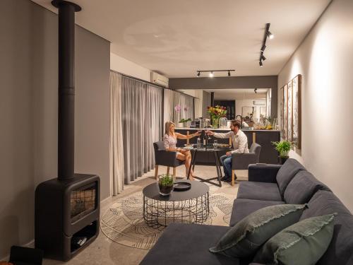 Posezení v ubytování Menlyn Boutique Hotel