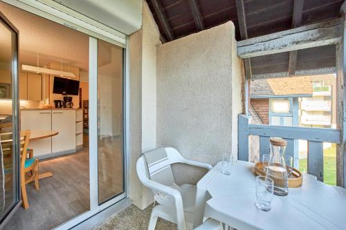 Dapur atau dapur kecil di Résidence Pierre & Vacances Les Tamaris