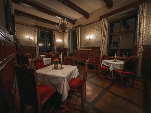 Restaurace v ubytování Zamek Rzucewo