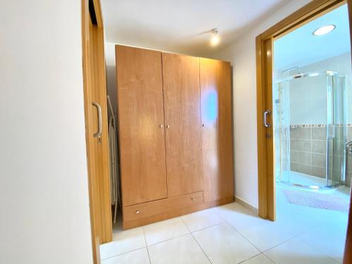 Koupelna v ubytování Bungalow El Cortijo