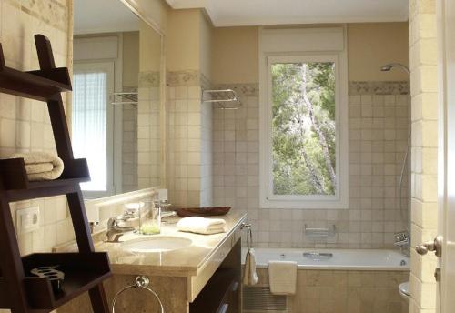 Koupelna v ubytování Ducado Real