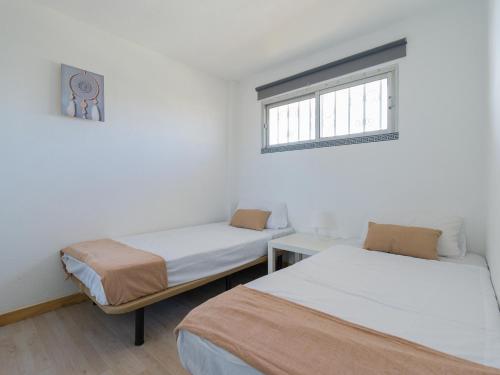 Posteľ alebo postele v izbe v ubytovaní Top view central spacious apartment