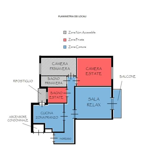 Central Iserniaの見取り図または間取り図