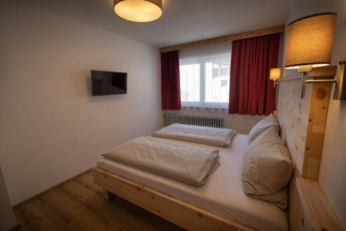 Cama o camas de una habitación en Landhaus Birgit