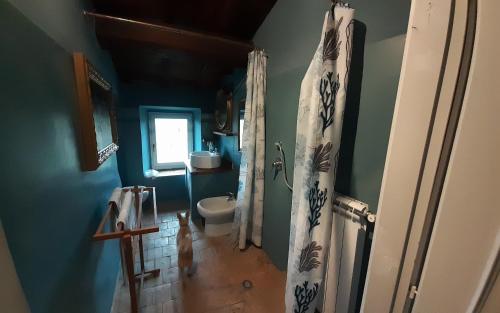 Kúpeľňa v ubytovaní Casa del Piano