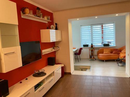 Køkken eller tekøkken på Apartament Bazyla