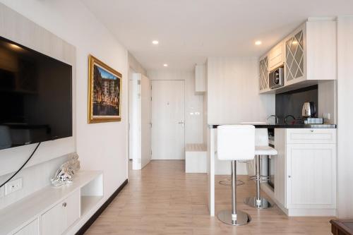 Η κουζίνα ή μικρή κουζίνα στο Sonia residence - SHA Extra Plus