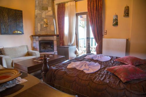 Posezení v ubytování Silva Suites