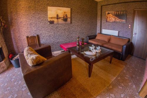Posezení v ubytování Silva Suites
