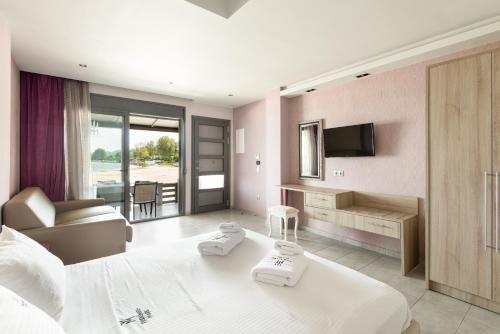 Gallery image of Tridente Mare Apart Hotel in Pefkohori